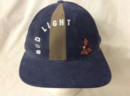 trucker hat baseball cap Bud Light Beer retro vintage 1980s SnapBack quality - £31.46 GBP