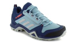 New Adidas Terrex AX3 GTX W Gore-Tex Tech Indigo Blue Women Outdoors Hiking - £83.58 GBP