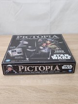 Pictopia Star Wars Edition Ultimate Picture Trivia Family Board Game Open Box - £13.61 GBP