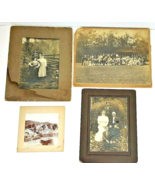 Texas Families Antique Photographs CDV Or Cabinet Photographs Set Of 4 - $21.85 CAD