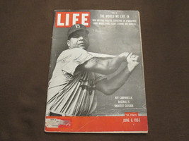 Roy Campanella 1955 Wsc Brooklyn Dodgers Hof Signed Auto 1953 Life Magazine Jsa - £701.13 GBP