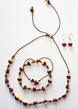 Typical Handmade Bracelet Made By Native Craftsmen Colombia Ecuador-
sho... - $37.72