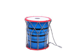 Baby Plastic doori Dholak musical instrument colour 8 inch dholki dhol Hand drum - £61.33 GBP