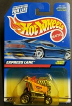 1999 Hot Wheels Express Lane Floyd&#39;s Market #1067 Orange  HW8 - £3.13 GBP