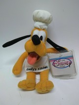 Walt Disney Store Pluto Dog B EAN Bag 9" Goofy's Kitchen Plush - £8.10 GBP