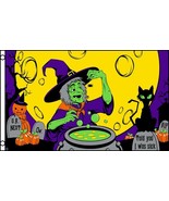 WITCHES BREW halloween 3 X 5 FLAG FL747 banner wall hanging new flags wi... - $15.51 CAD