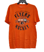 CCM Men Philadelphia Flyers Hockey Crew Neck Short Sleeve T-Shirt Orange... - £13.22 GBP