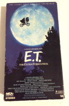 E.T. movie  The extra-terrestrial VHS 1988 green &amp; black - £3.35 GBP