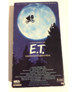 E.T. movie  The extra-terrestrial VHS 1988 green &amp; black - $4.21