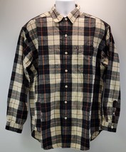 I) Polo Jeans Ralph Lauren Men Plaid Button Down Long Sleeve Cotton Shir... - $14.84