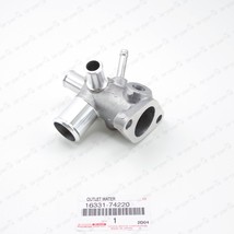 GENUINE TOYOTA 2.2 L THERMOSTAT HOUSING ENGINE COOLANT OUTLET WATER 1633... - £46.01 GBP