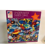 Great American Puzzle Factory Underwater Mardi Gras 1000 Piece Jigsaw Fi... - £18.03 GBP