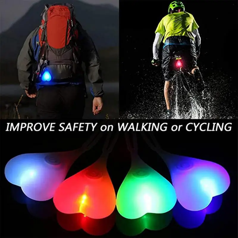 Cycling Balls Tail Silicone Light Creative Bike Waterproof Bicycle Seat ... - £8.83 GBP+