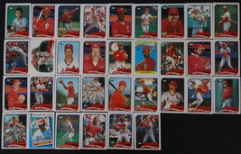 1989 Topps St. Louis Cardinals Team Set of 33 Baseball Cards - £5.45 GBP