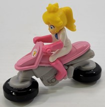 M) 2022 McDonald&#39;s Mario Kart Nintendo Happy Meal Toy #3 Princess Peach - £3.86 GBP