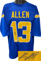 Keenan Allen signed Royal Blue Custom Stitched Pro Style Football Jersey XL- JSA - £99.08 GBP