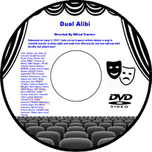 Dual Alibi Film 1947 DVD Herbert Lom Phyllis Dixey Terence de Marney Alfred Trav - £3.98 GBP
