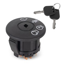 Bluestars 532193350 193350 Ignition Switch 2 Keys 4 Position 7 Terminals - - $32.99