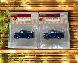 Lot of 2 NIB Lemax Tis Better to Give #84368 Blue Pickup Truck Dog Puppy... - $25.69