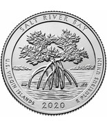 United States 2020-P Salt River Bay Historic Park Quarter Gem Unc~Free S... - £1.48 GBP