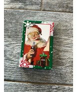 Coca Cola Playing Cards Deck Santa Claus Holiday coke Christmas Open Box... - $15.01 CAD