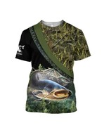 Fishing Hobby Sports 3D Printed Mens Short Sleeve Casual T Shirts Design #7 - $15.99