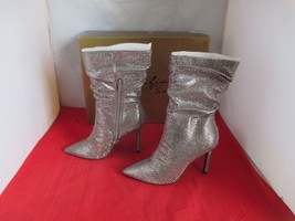 THALIA SODI Raquell Booties - Pewter - US Size  6 1/2  -  656 - $34.64