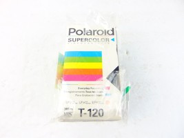 Polaroid Supercolor T120 VHS Tape Lot Of 4 - £19.46 GBP