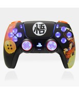 Goku Black RGB LED Sony DualSense PS5 Controller by Killscreen Dragon Ba... - $179.00+