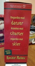 Dept 56 Reindeer Skier Rockin Rollers Dance Sing &amp; Ski.... New In Box Untested - £40.18 GBP