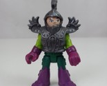Imaginext Purple and Green Knight Castle Series Figure - $6.78