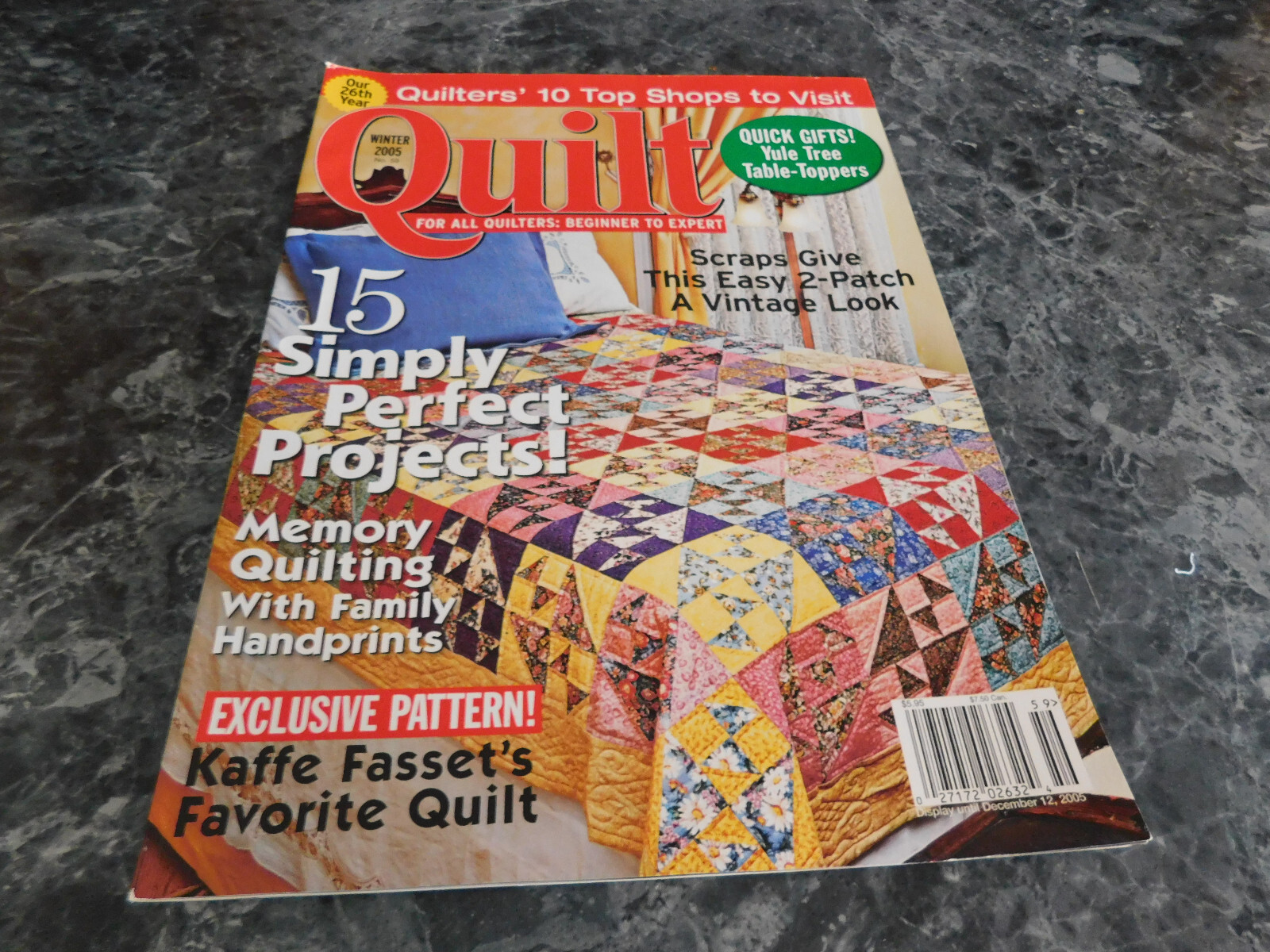 Quilt Magazine Winter 2005 Amish Blooms - $1.49