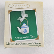 Hallmark Keepsake Christmas Tree Ornament Miniature Afternoon Tea #3 New 2005 - $17.63