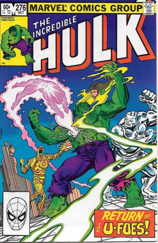 Primary image for The Incredible Hulk Comic Book #276 Marvel 1982 VERY FINE+