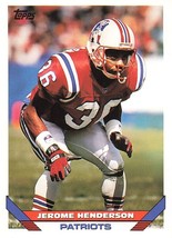 1993 Topps Gold Jerome Henderson #253 A113 - £3.69 GBP