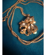 Vintage Jewelry  AB &amp; Moonstone RS  Pendant           - £11.05 GBP