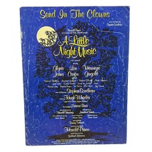 A Little Night Music Piano Sheet Music Send in the Clowns Stephen Sondheim 1973 - £7.91 GBP