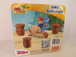 Fisher Price 2253 Disney Figure Jake&#39;s Sailwagon Neverland Pirates New L10 - £2.90 GBP