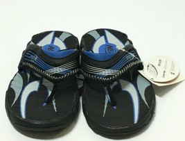Hasbro Nerf Pair Of BLACK/BLUE Sandels For Toddlers Size 11, Free Shipping - $11.12