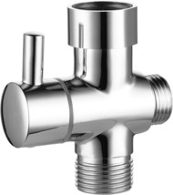 Ciencia Metal T-Adapter With Shut-Off T Valve, 7/8 Or 15/16 And G1/2, Dsf006. - £28.26 GBP