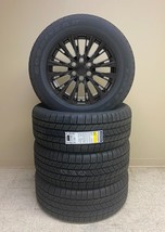 20&quot; Gloss Black Wheels Goodyear Tires 2000-2024 Chevy Silverado Tahoe Suburban - £1,542.08 GBP