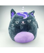 Squishmallow 12” Nixy The Black Unikitty Unicorn Cat Plush Toy Spring 2022 - £26.94 GBP