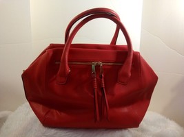 Women&#39;s Gail Labelle Faux Leather Red Purse/ Handbag/ Satchel - $27.72