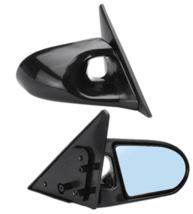 For Honda Civic Eg 2dr Spoon Style JDM Side Door Manual Mirrors Black K-... - £74.51 GBP