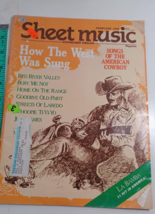 How The West Was Sung 1988 Sheet Music Magazine Piano Guitar La Bamba good - £6.32 GBP