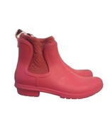 UGG Womens Chevonne Classic Red Waterproof Ankle Rain Boots Size 7 - £23.71 GBP