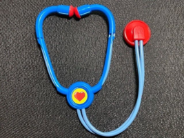 vtg Mattel Fisher Price blue replacement stethoscope Dr. Kit medical Vet... - £6.69 GBP
