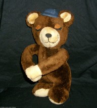 11&quot; VINTAGE 1977 R DAKIN HUGGING KISSING BOY TEDDY BEAR STUFFED ANIMAL P... - £9.11 GBP