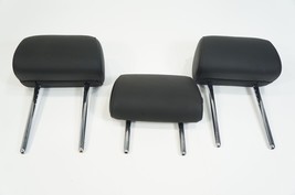 2011-2016 bmw 535i f10 rear back row seat headrest leather black set of ... - €85,15 EUR