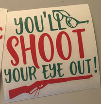 Holidays| A Christmas Story|You’ll Shoot Your Eye Out|RedRyderBBGun|Viny... - £3.16 GBP